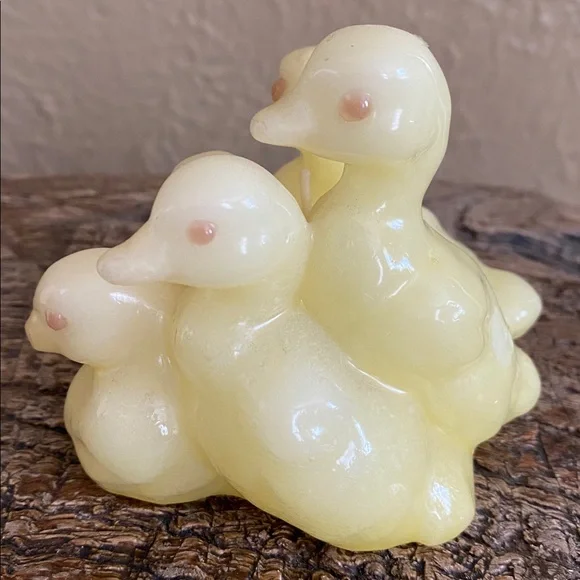 🐤Vintage🐤Baby Ducklings Candle - Picture 4 of 8